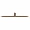 Ekena Millwork Portland Smooth Timber Gable Bracket, Douglas Fir, 96"W x 20"H x 1 1/2"D x 5 1/2"F, 5/12 Pitch GBW096X20X0206POR00SDF - alternate 5